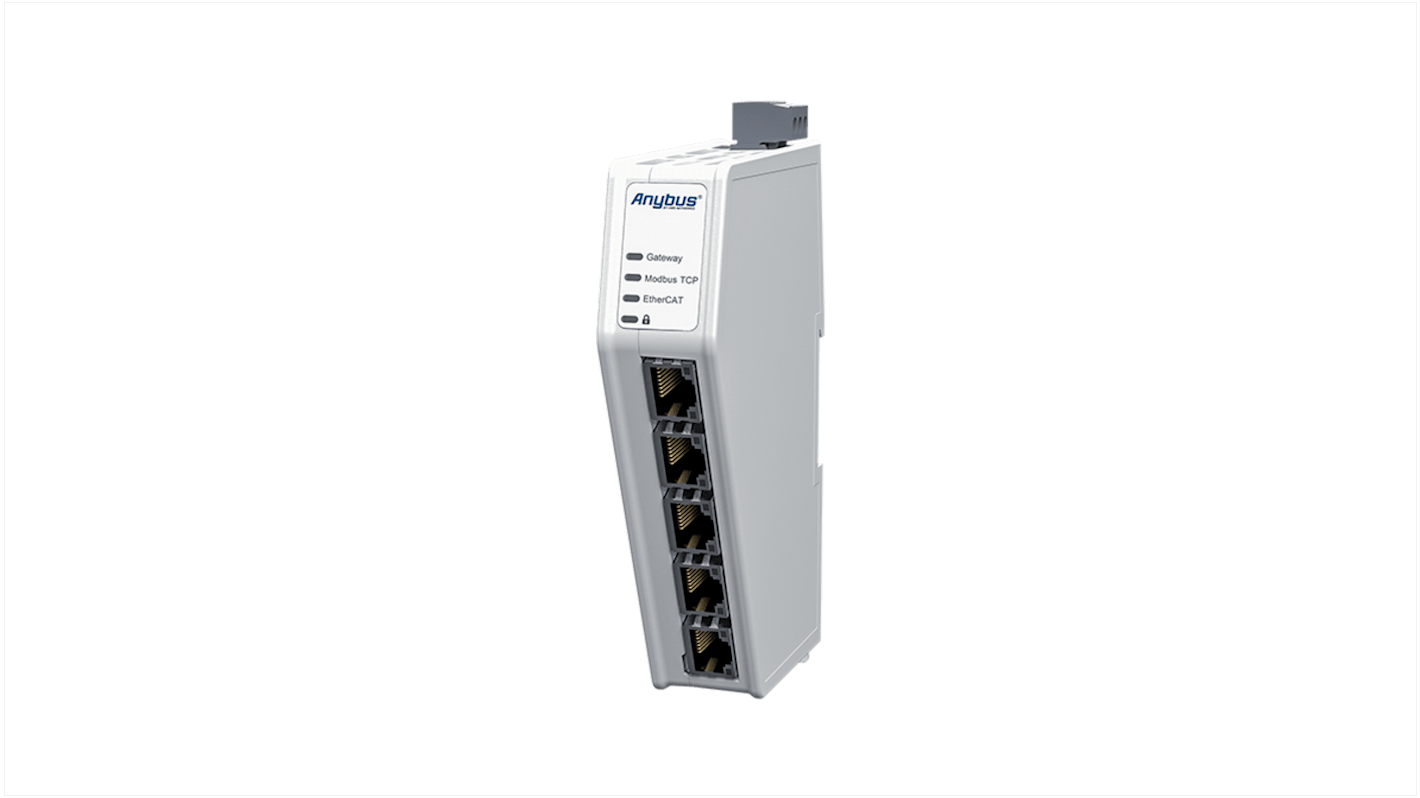 Anybus Kommunikationsgateway für PLC-Systeme Modbus-TCP Eingang EtherCAT Ausgang