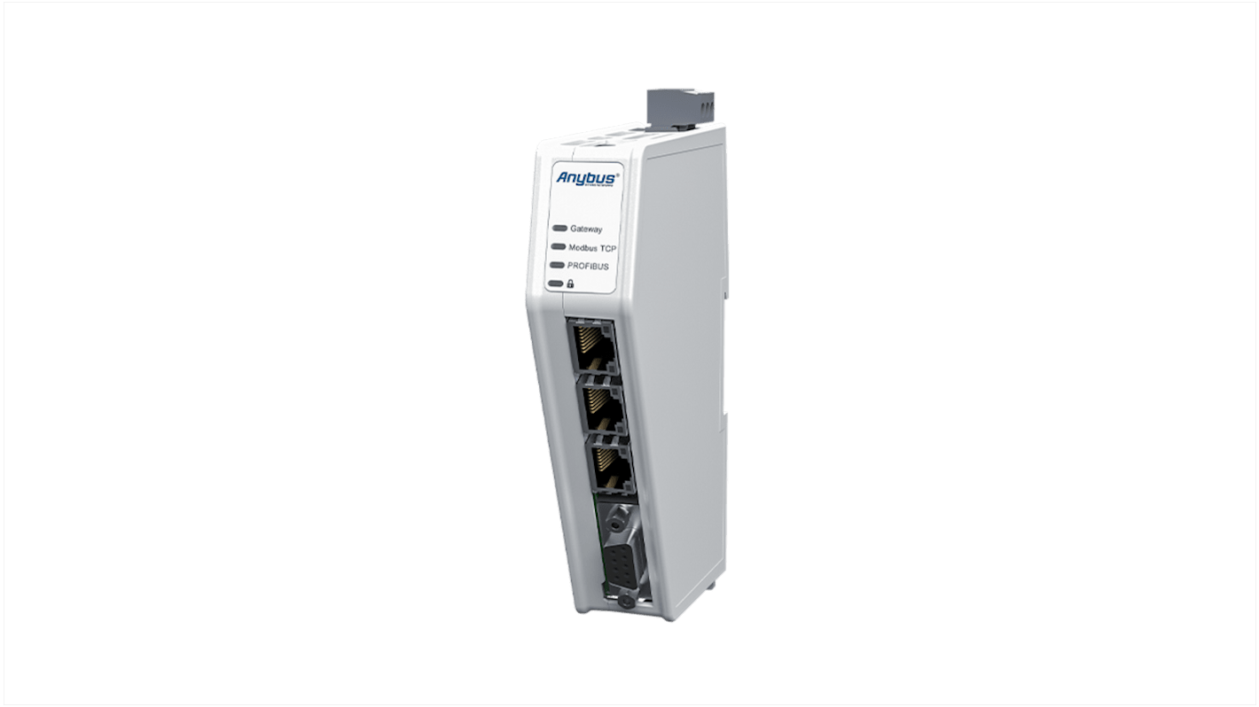 Servidor de puerta de enlace Anybus, para usar con Sistemas PLC tipo Profibus tipo Modbus-TCP