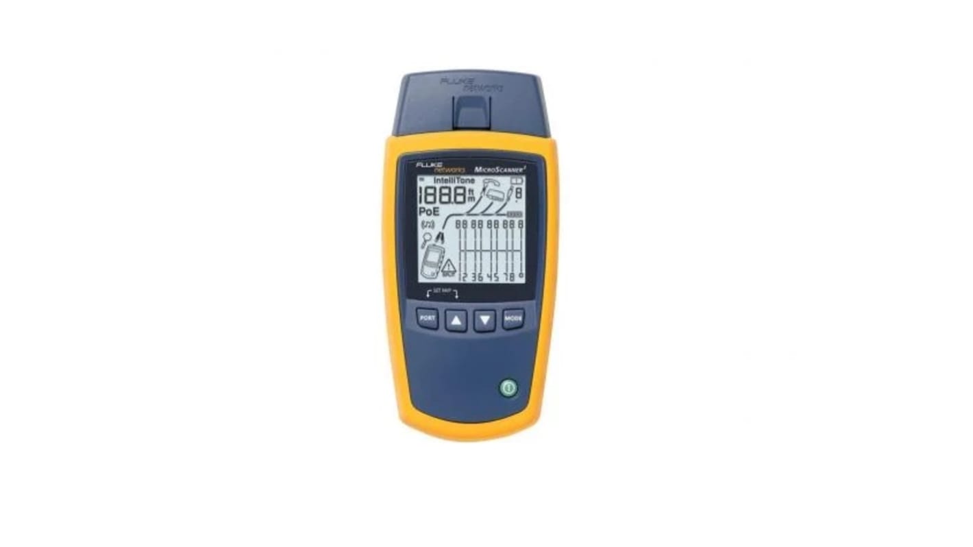 Fluke Networks MS2-100-IE Netzwerktester mit Tonsignal, Kabelprüfgerät, Cat6a, RJ11, RJ45