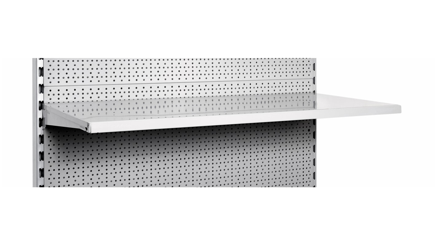 Knipex Silver 1 Shelf Steel Shelving System, 34mm x 470mm, 34mm