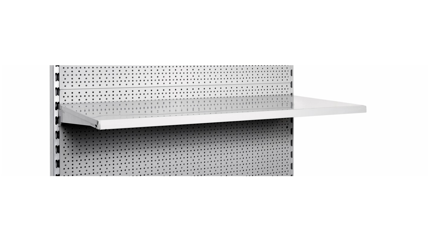 Knipex Silver 1 Shelf Steel Quickshelf Shelving System, 200mm x 300mm, 40mm