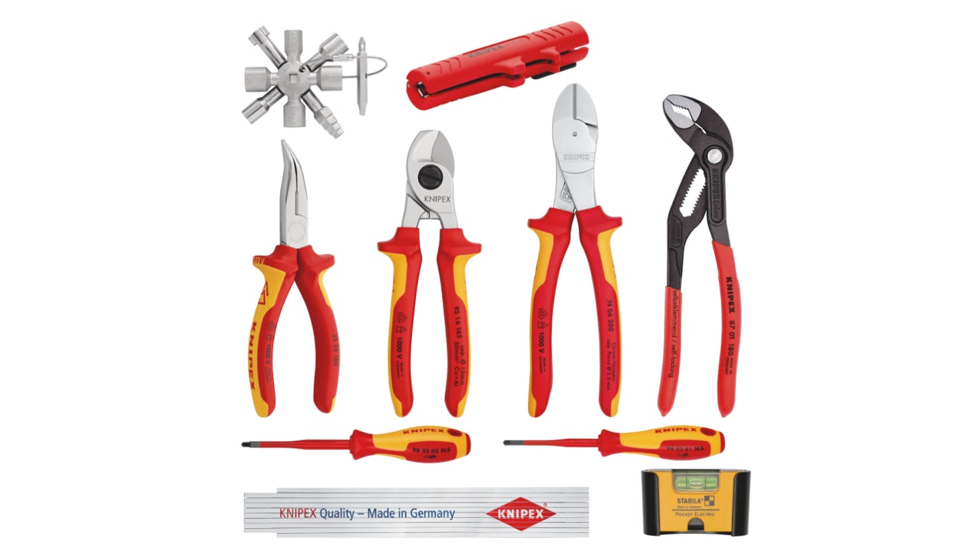 Kit di utensili Knipex, 8 pezzi