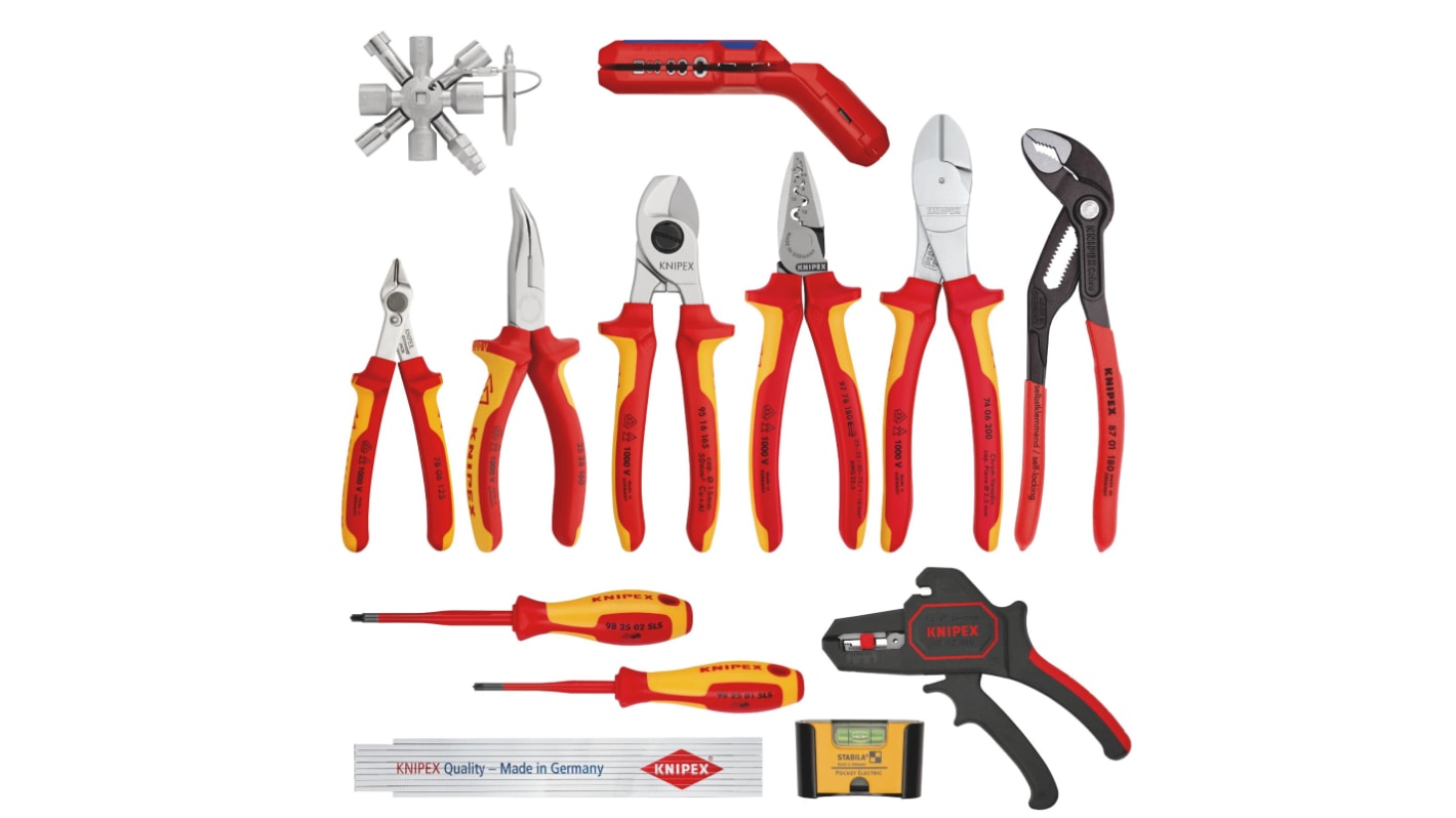 Kit di utensili Knipex, 13 pezzi