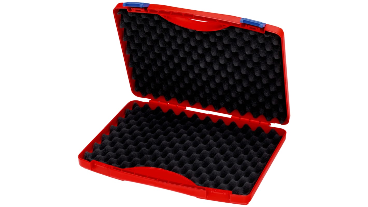 Knipex RED Plastic Tool Box, 340 x 65 x 275mm