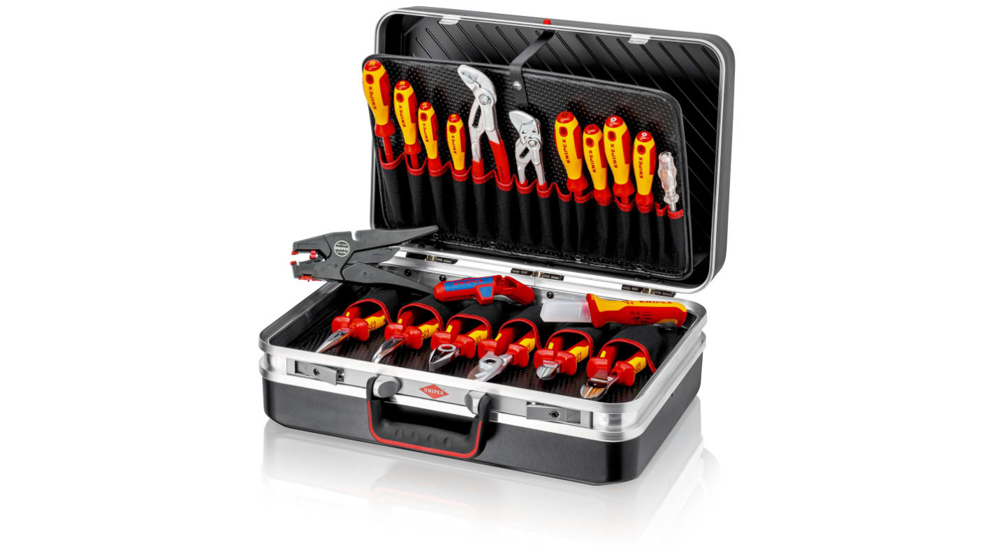 Knipex Vision24 ABS, Aluminium Tool Case, 480 x 370 x 80mm