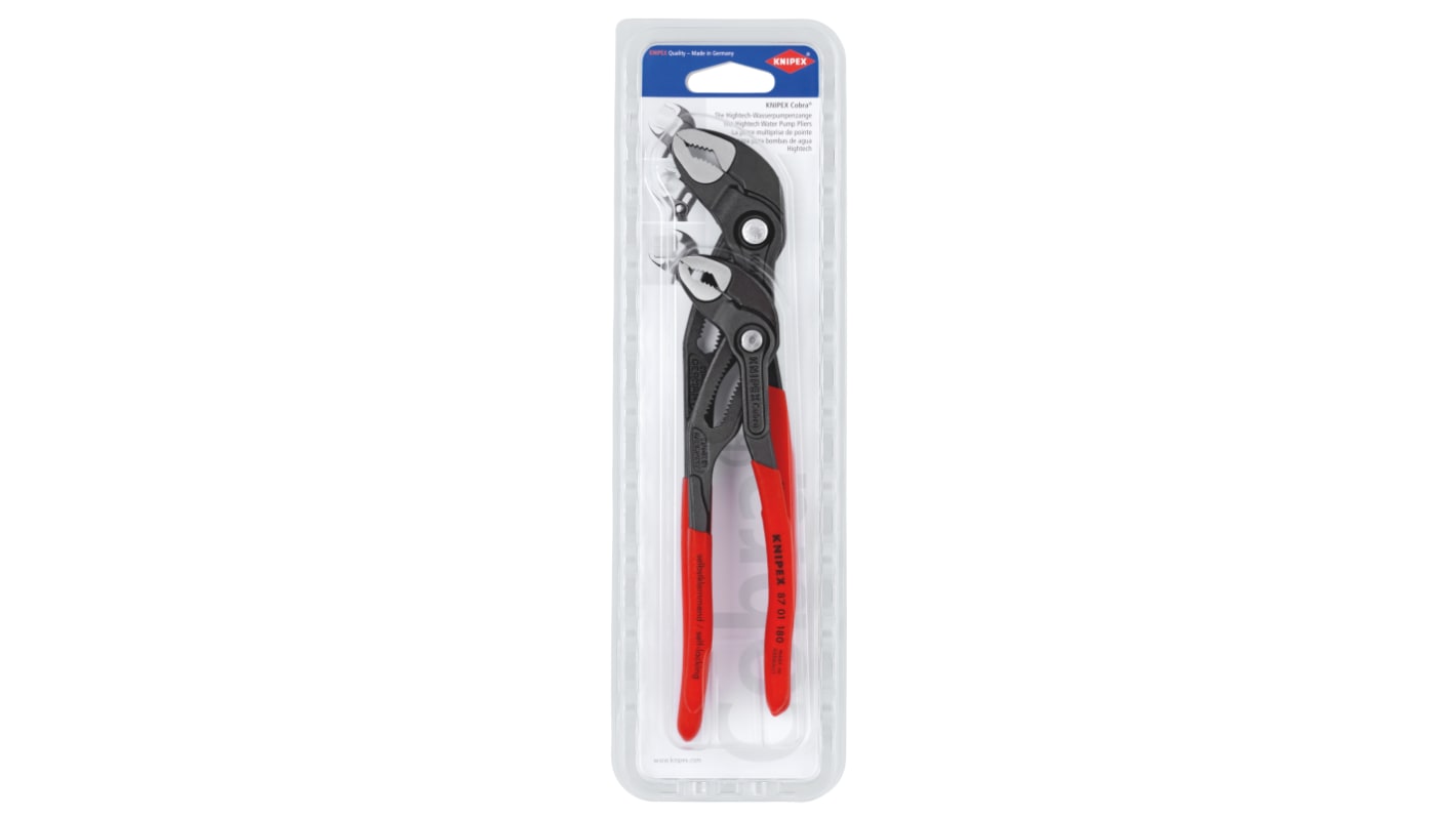 Clé pince, Pince multiprise Knipex L. (hors tout) 320 mm 2 pièce(s)