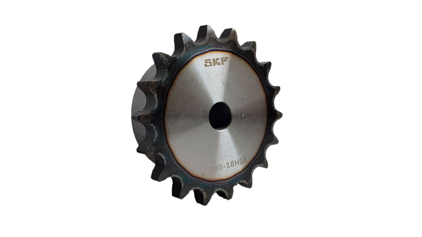 SKF 8 Tooth Rough Stock Bore Sprocket, PHS 10B-1BH8 12B-2 Chain Type