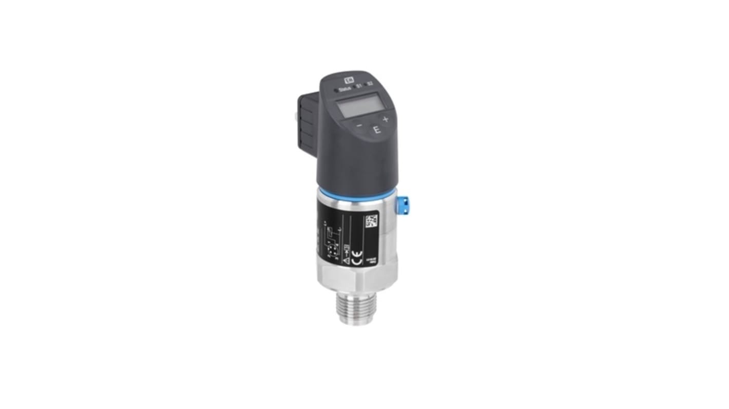 Sensor de presión Absoluta, Manométrica Endress+Hauser, 100mbar → 40bar, salida PNP, para Polvo, gases, líquido, vapor