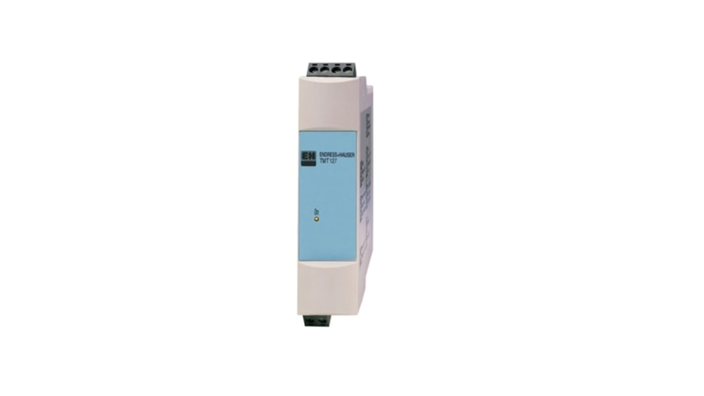 Transmisor de temperatura Endress+Hauser serie TMT127, rango temp: -40°C → 85°C, para PT100, 12 → 35 V