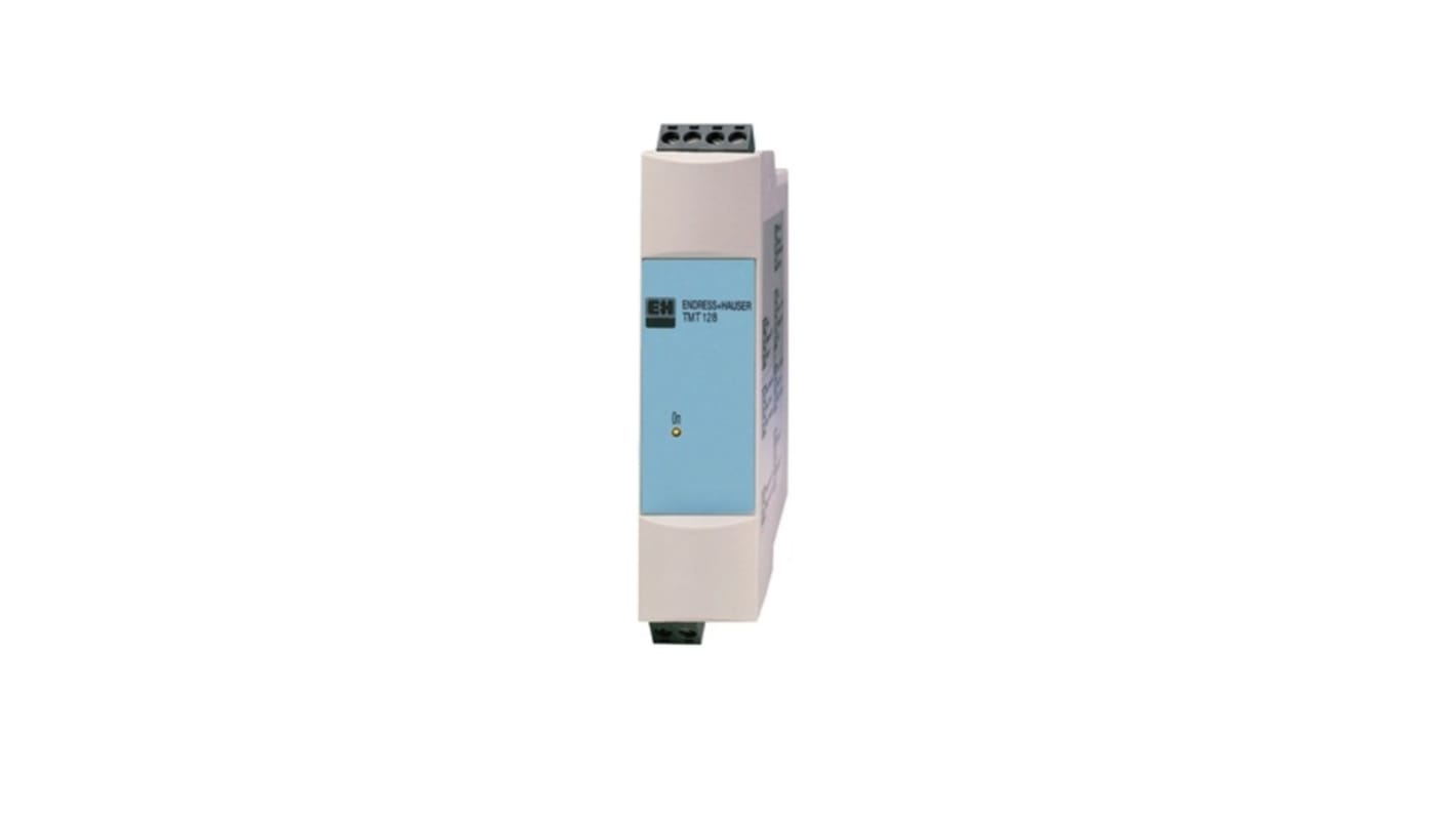 Transmisor de temperatura Endress+Hauser serie TMT128, rango temp: -40°C → 85°C, para TC, 12 → 35 V