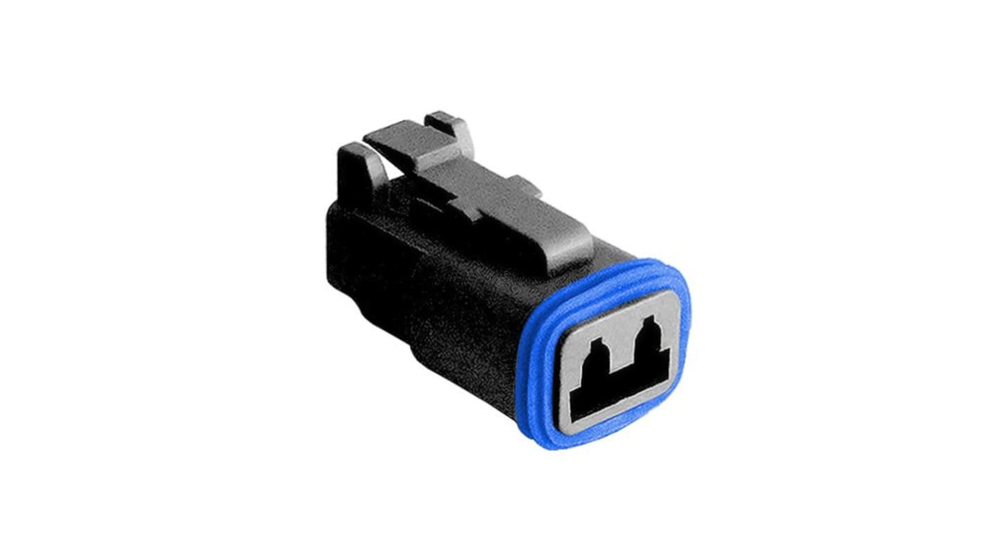 Bulgin, PX0100 Connector Housing Plug 2 Way, Crimp Termination