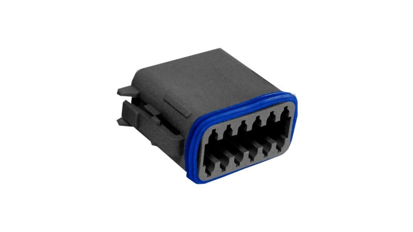 Bulgin, PX0105 Connector Housing Plug 12 Way, Crimp Termination