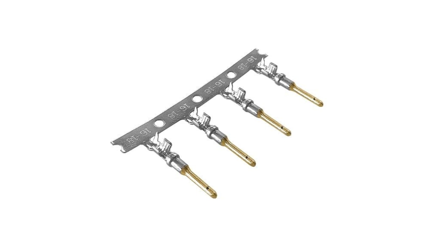 Bulgin SA1000 Crimp-Anschlussklemmenkontakt Stecker, Gestempelt Vergoldet-beschichtet