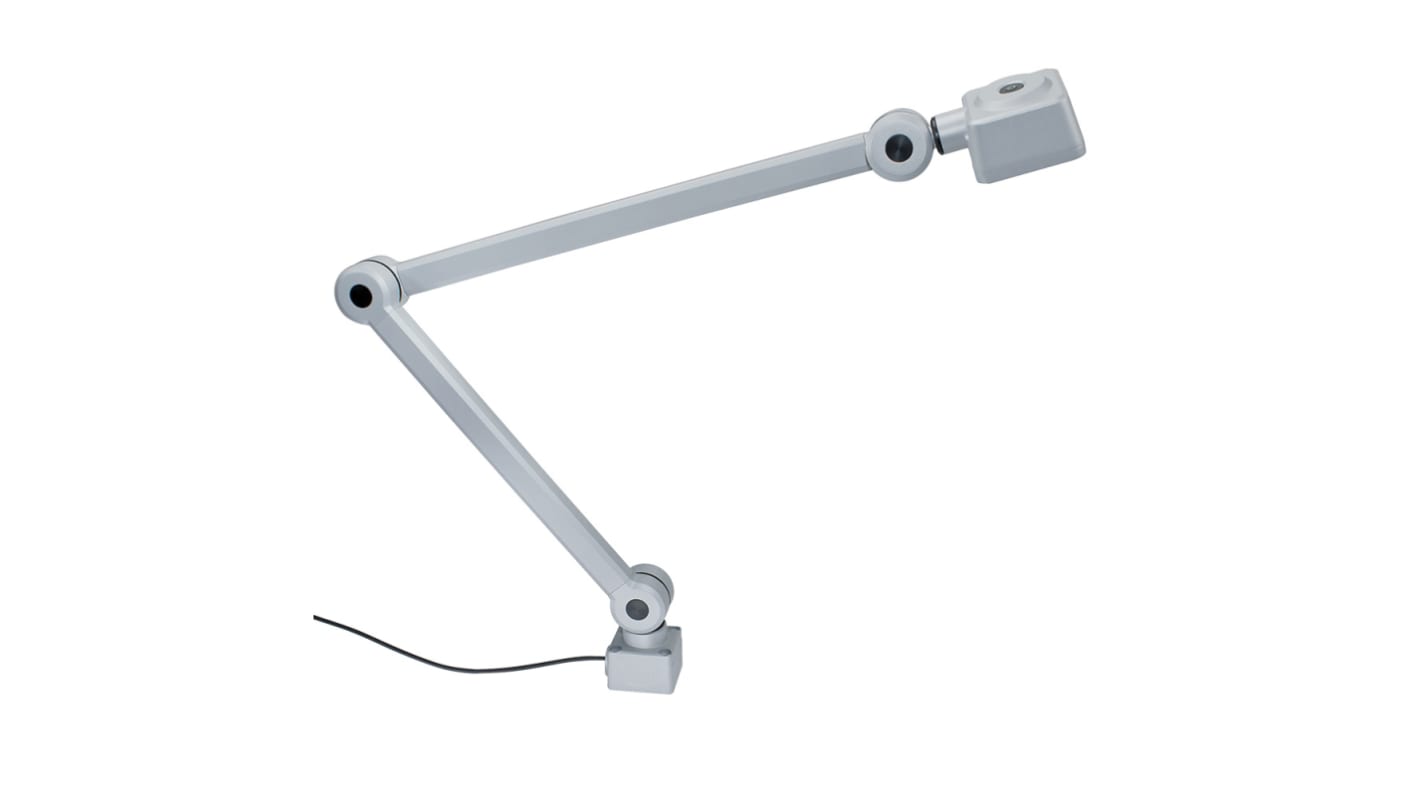 Lampada per macchinari LED2WORK, Lampada da lavoro a LED con braccio articolato, 24 V, 8,5 W, braccio Articolato