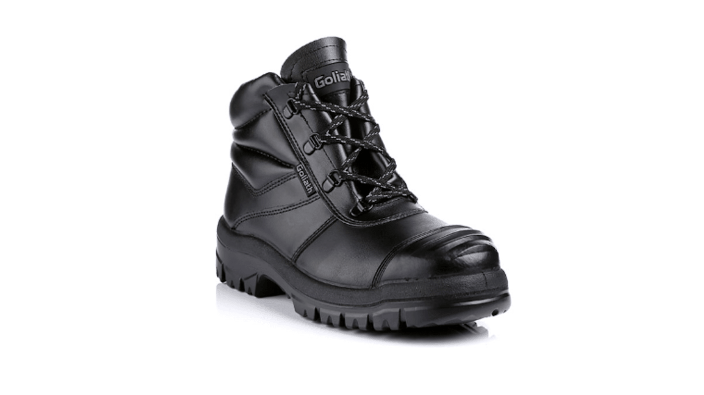 EL170DDR13 Goliath Chukka Boot Black Steel Toe Capped Unisex Safety