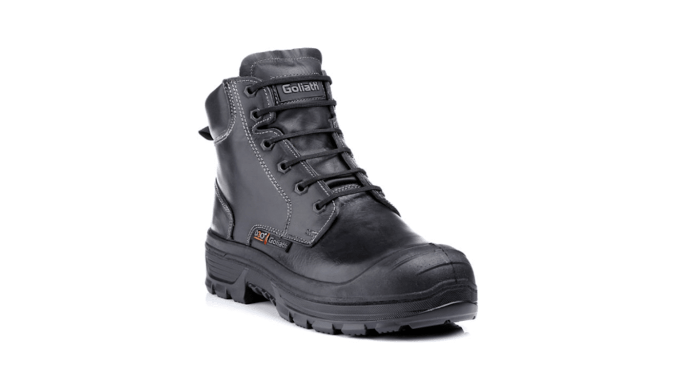 F2AR133805 Goliath Force Black Aluminium Toe Capped Unisex Safety