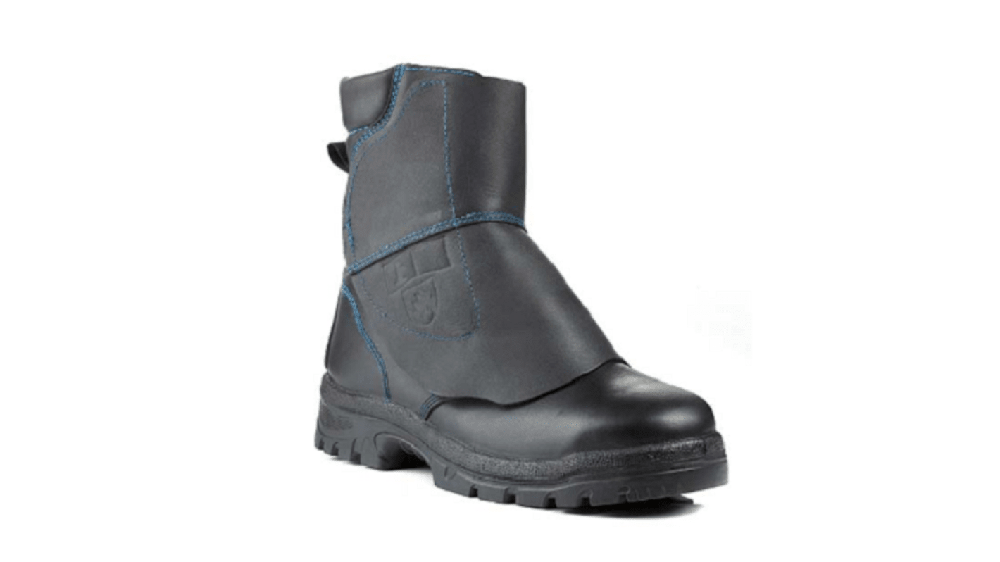 Goliath Forgemax, Unisex, Sicherheitsstiefel Schwarz, mit Stahl-Schutzkappe, Größe 39.5 / UK 6