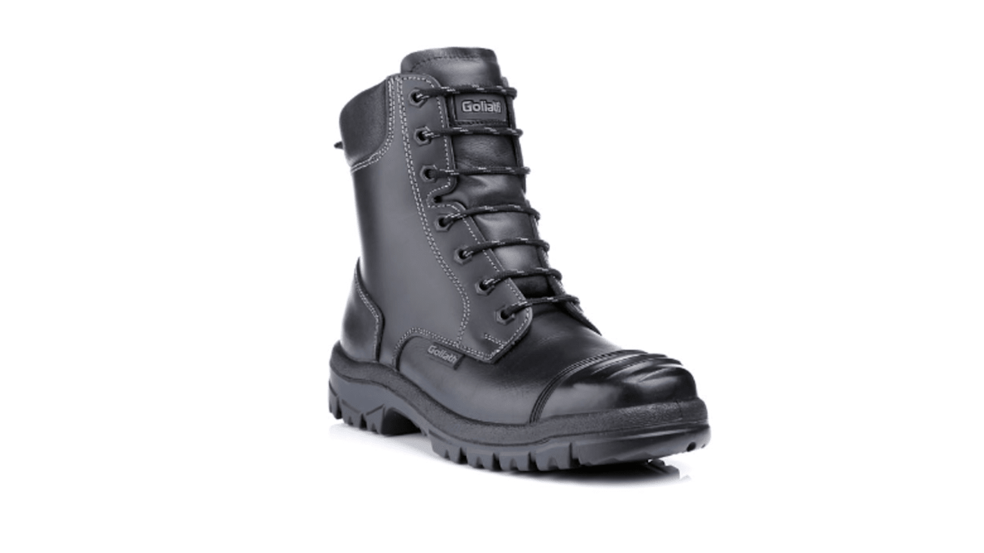 SDR15CSIZ10 Goliath SDR15CSIZ Black Steel Toe Capped Unisex Safety