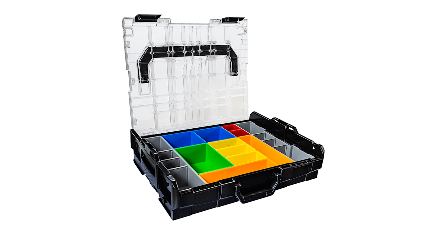 BS SYSTEMS Schaleneinsatz, für L-BOXX 102, Transparenter Deckel für L-BOXX 102