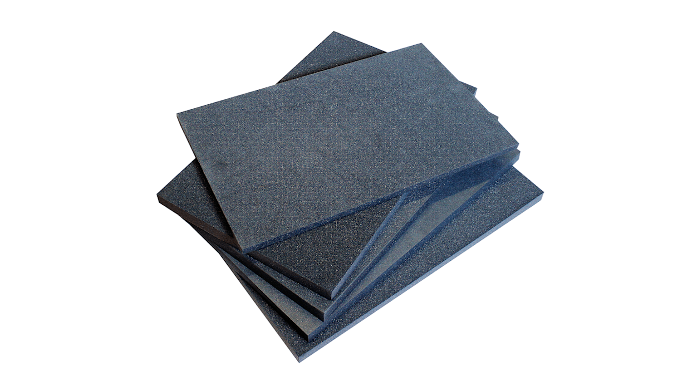 BS SYSTEMS 6100000189 Medium Density Rectangular Foam Insert, For Use