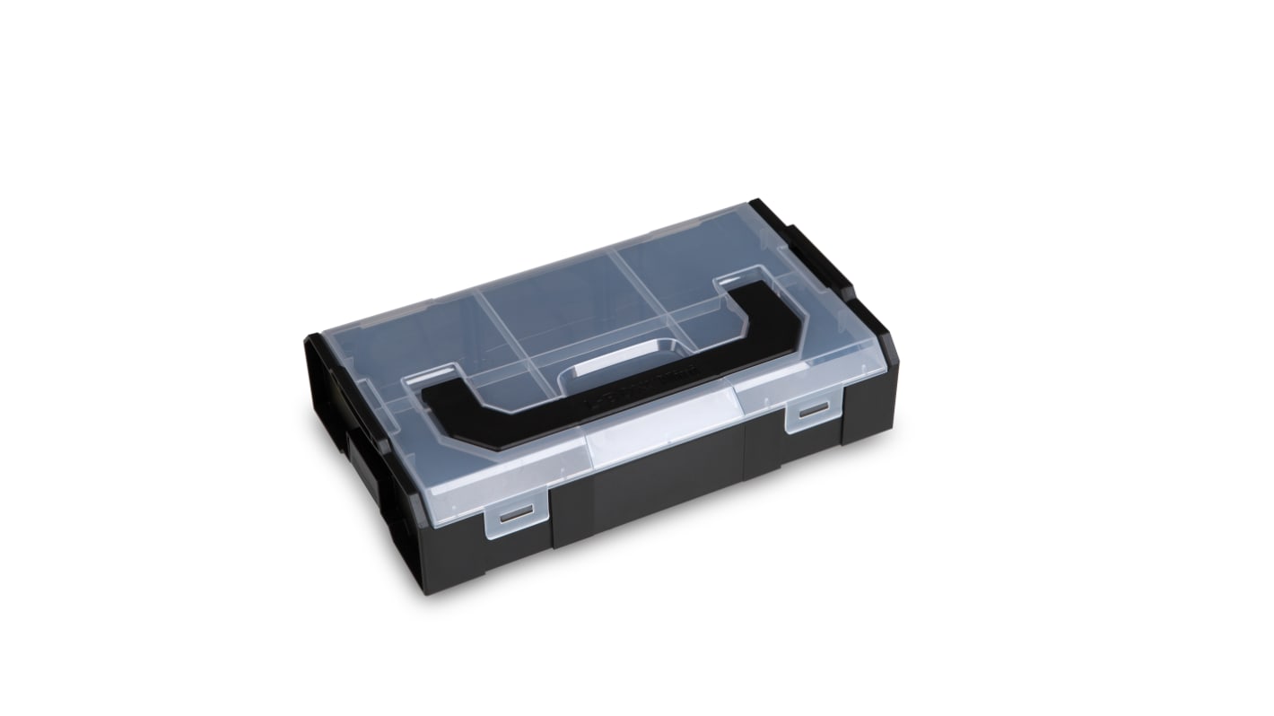 Caja de herramientas BS SYSTEMS, Polipropileno, Compartimento, 1 → 6, 258.5 x 157.5 x 63mm