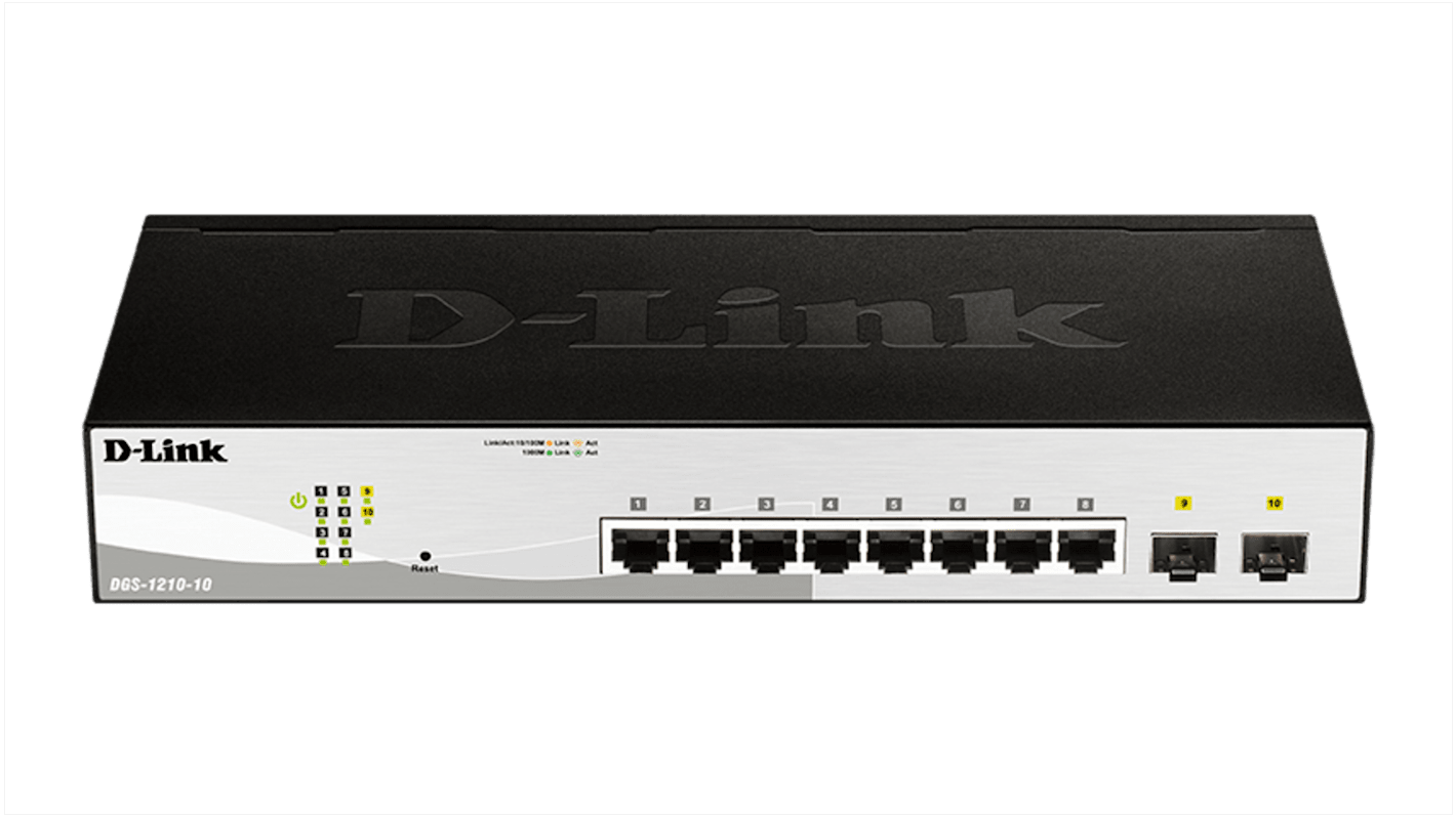 D-Link Smart Switch 10-Port Managed, Smart EU