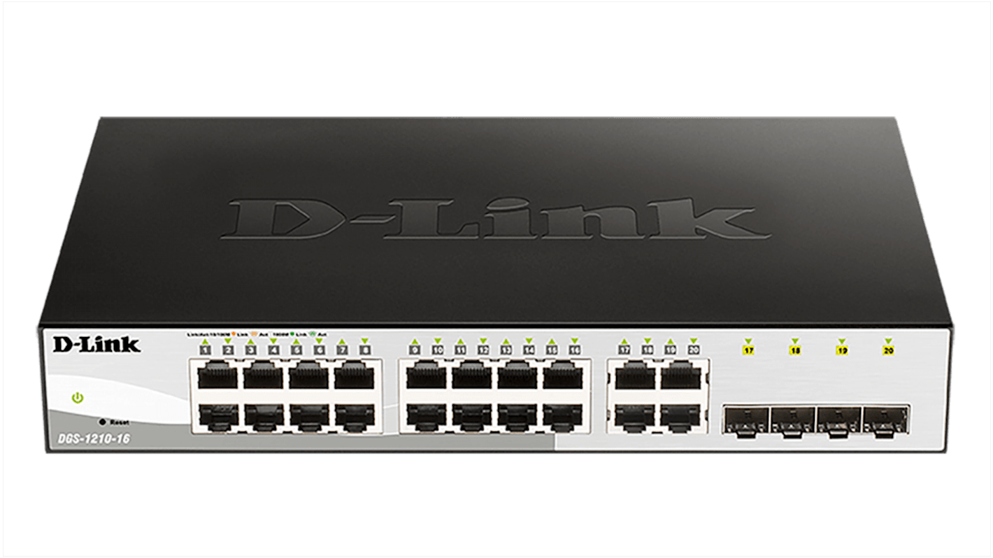 Commutateur intelligent D-Link D-Link 16, 16 ports, EU