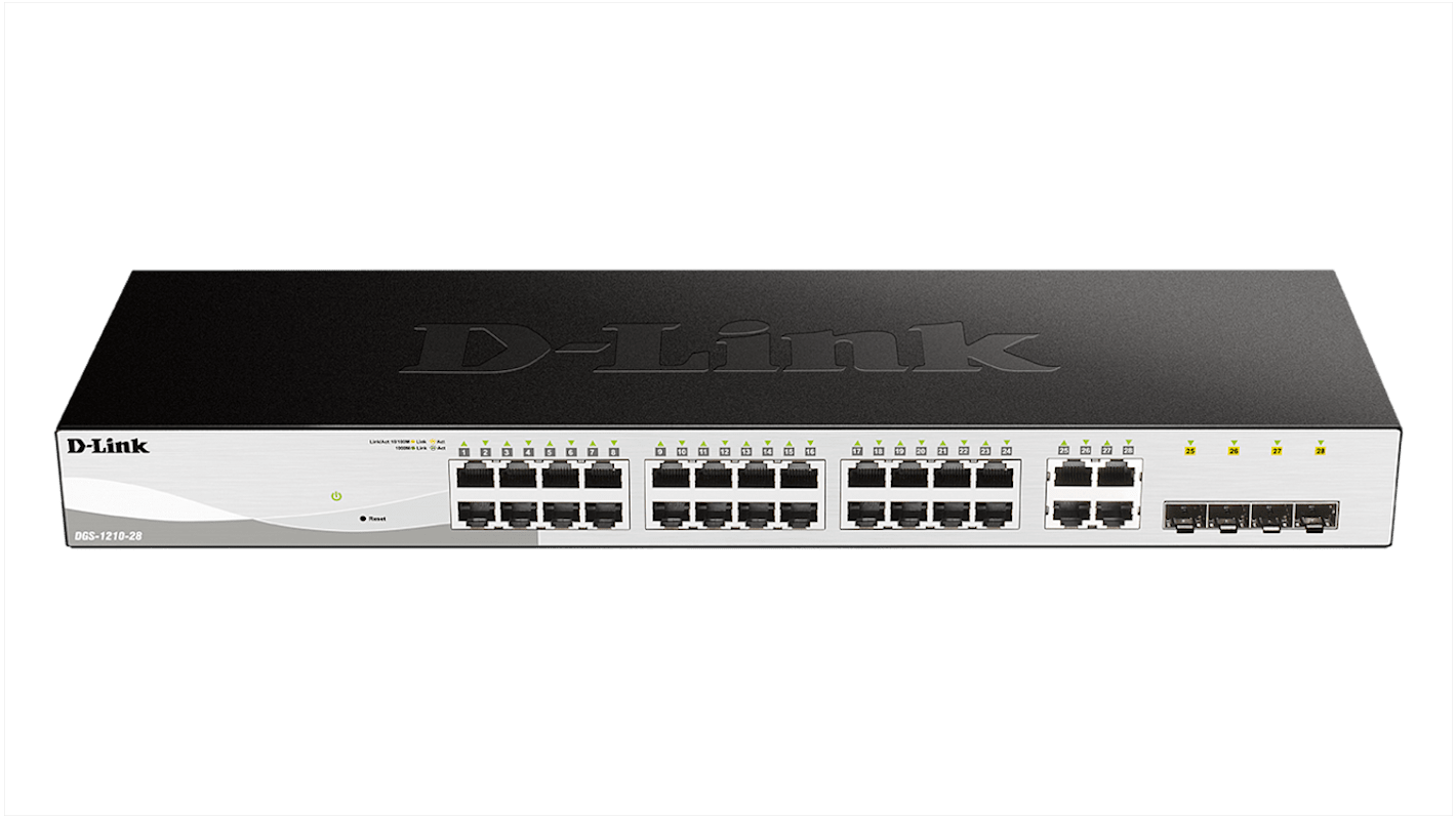 Switch inteligente D-Link , 28 puertos