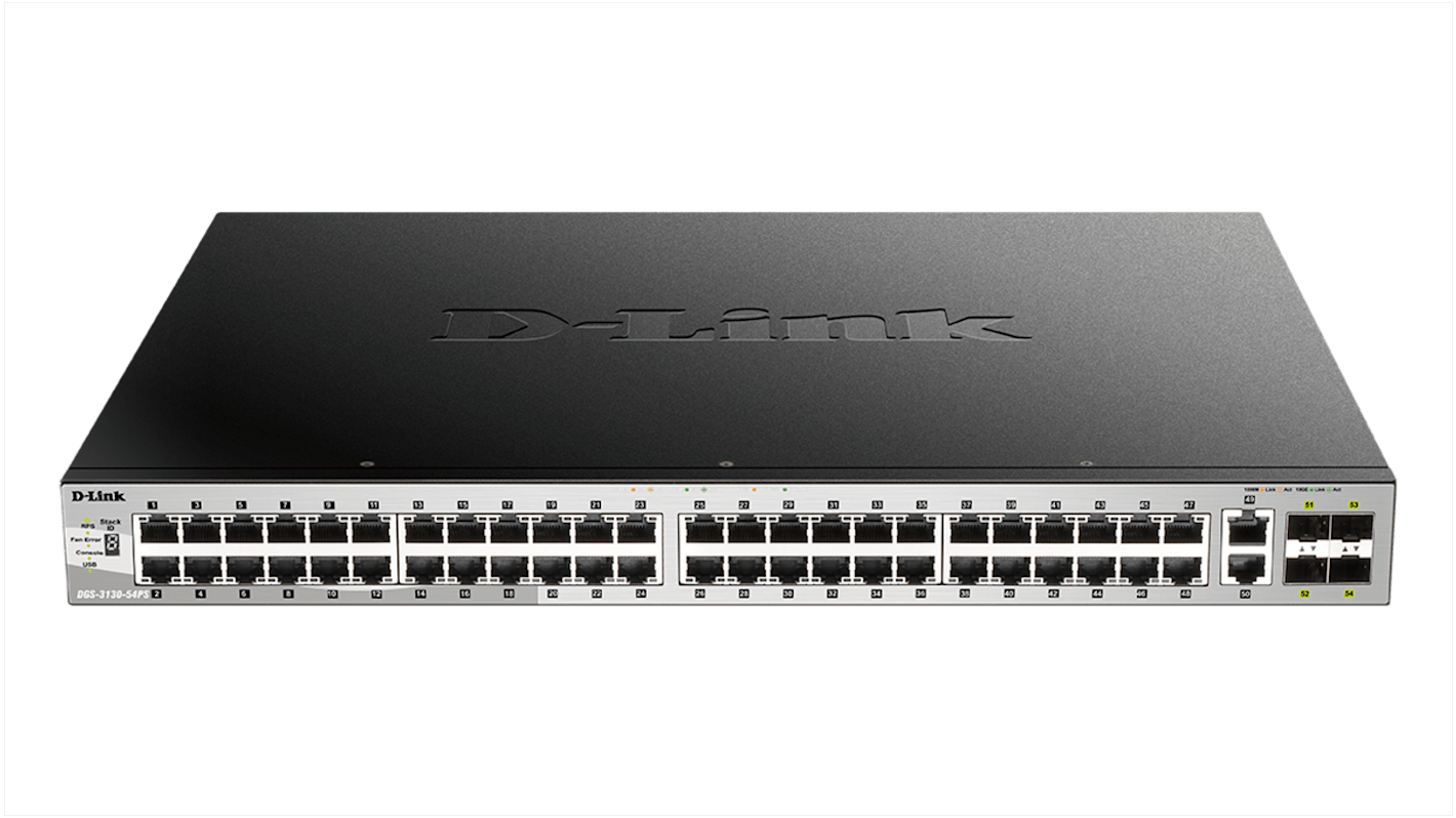 D-Link Managed Switch 54 Port Network Switch With PoE EU