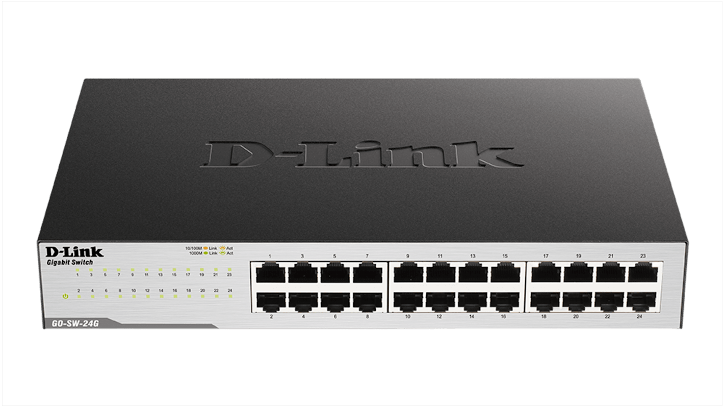 D-Link GO-SW-24G, 24 Port Network Switch EU