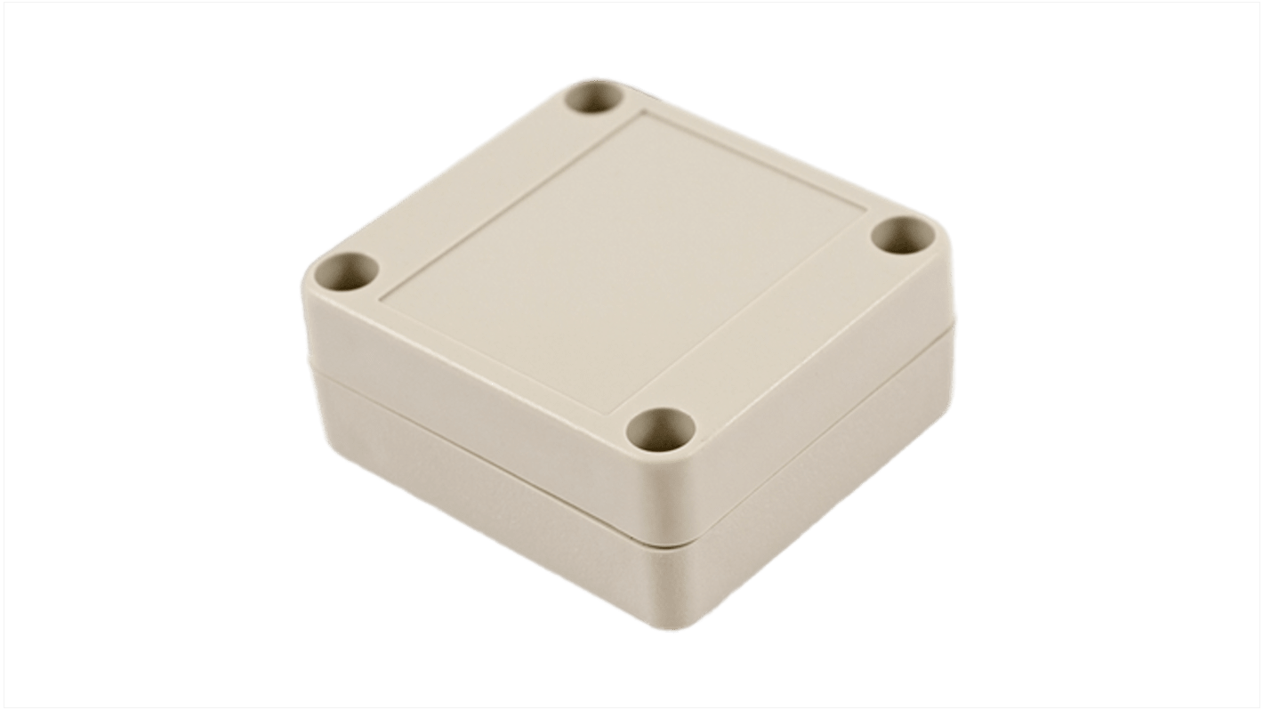 Caja de uso general Hammond de ABS Gris claro, 65 x 60 x 28mm, IP65