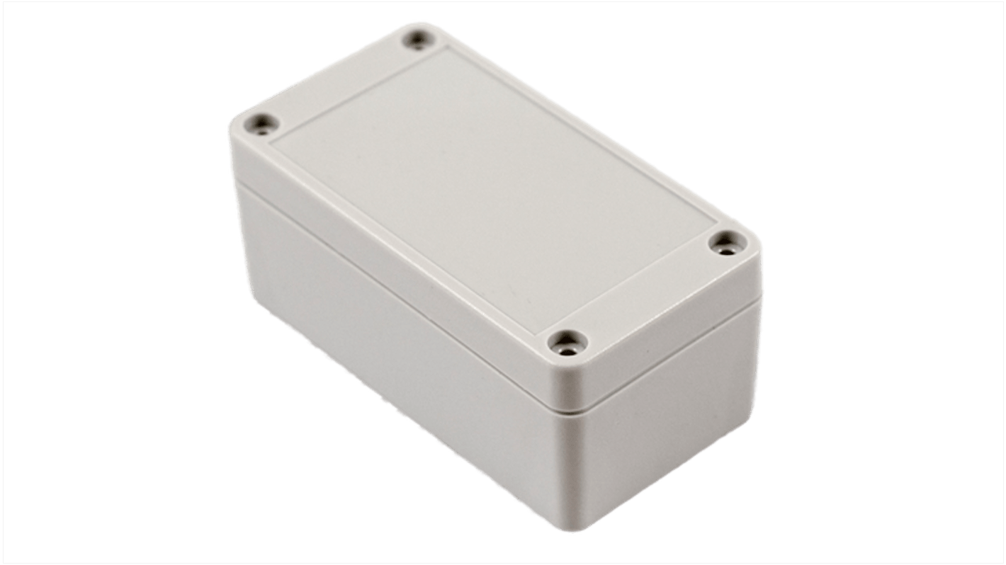 Hammond RP Series Light Grey Polycarbonate General Purpose Enclosure, IP65, Light Grey Lid, 95 x 50 x 40mm