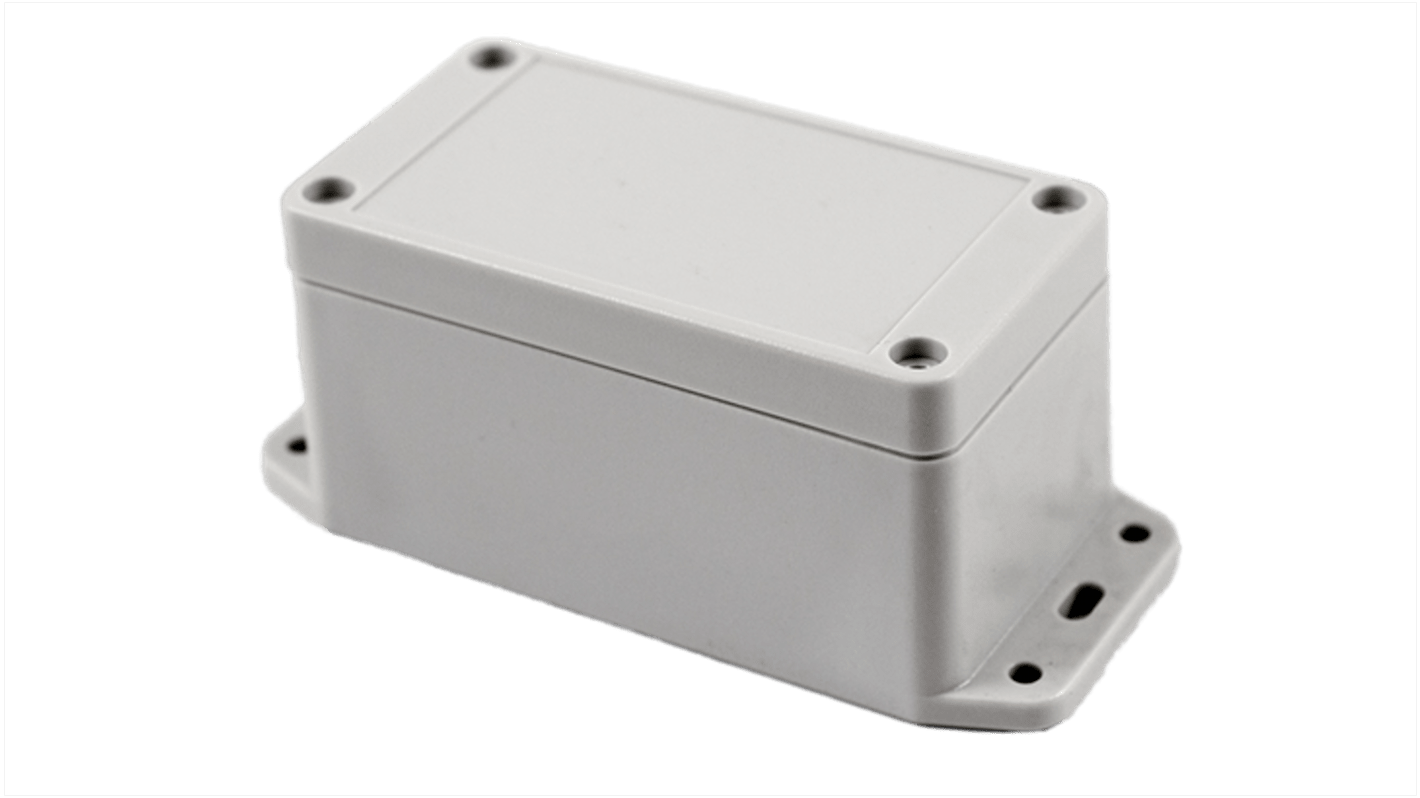 Caja de uso general Hammond de Policarbonato Gris claro, 95 x 50 x 50mm, IP65