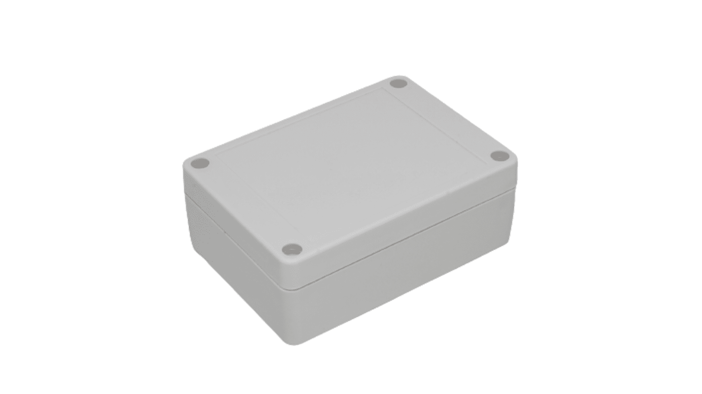 Caja de uso general Hammond de Policarbonato Gris claro, 105 x 75 x 40mm, IP65