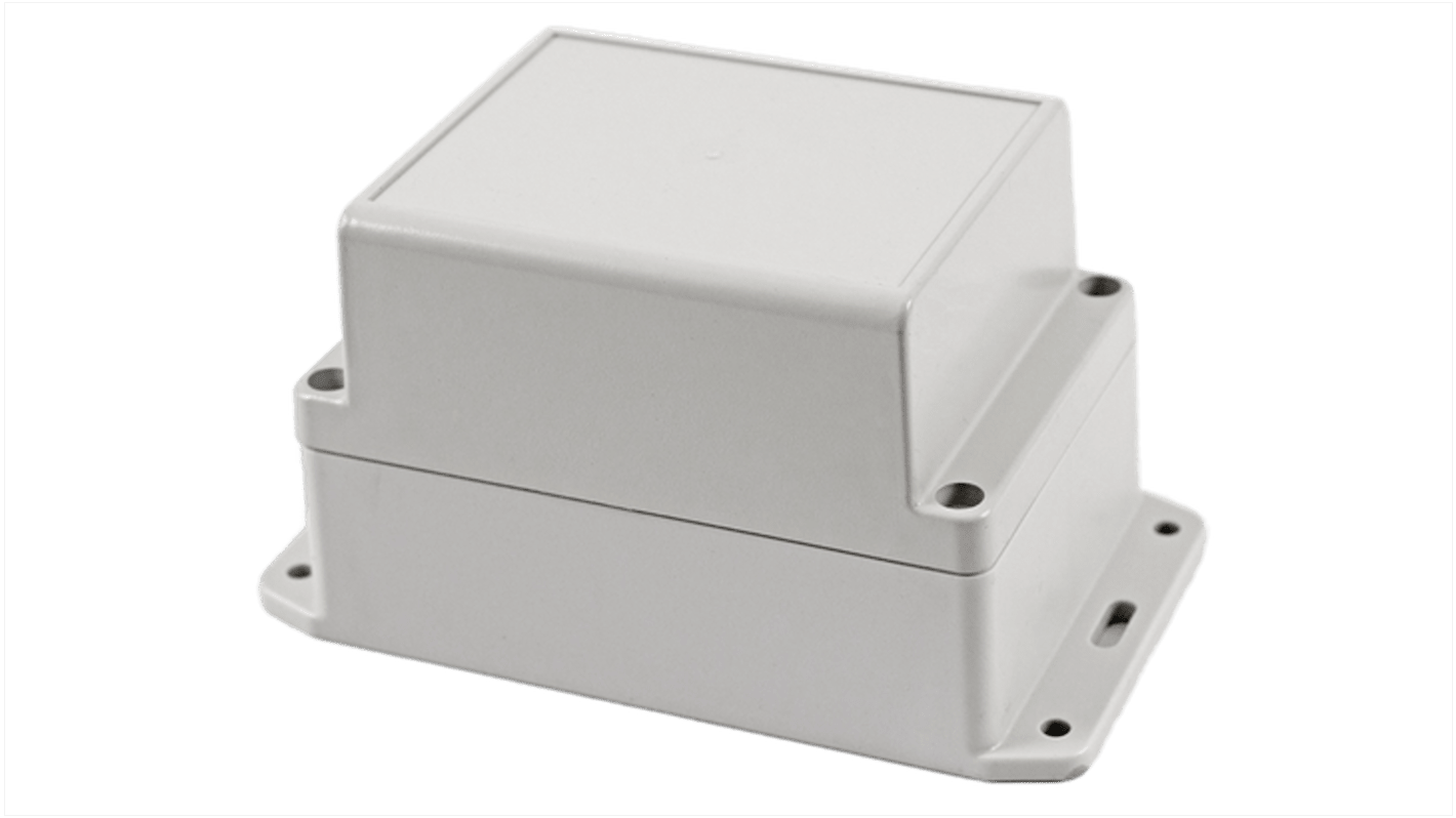 Caja de uso general Hammond de Policarbonato Gris claro, 125 x 85 x 85mm, IP65