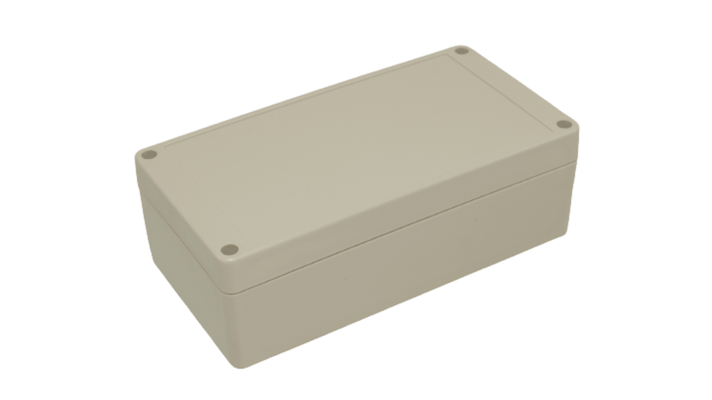 Hammond RP Series Light Grey ABS General Purpose Enclosure, IP65, Light Grey Lid, 165 x 85 x 55mm