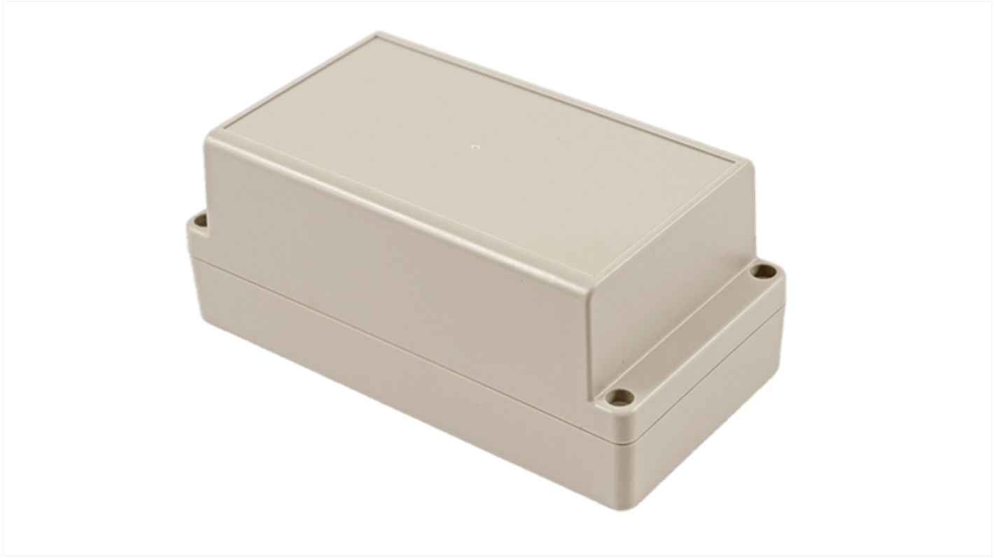 Contenitore generico Hammond in ABS 165 x 85 x 70mm, col. Grigio chiaro, IP65