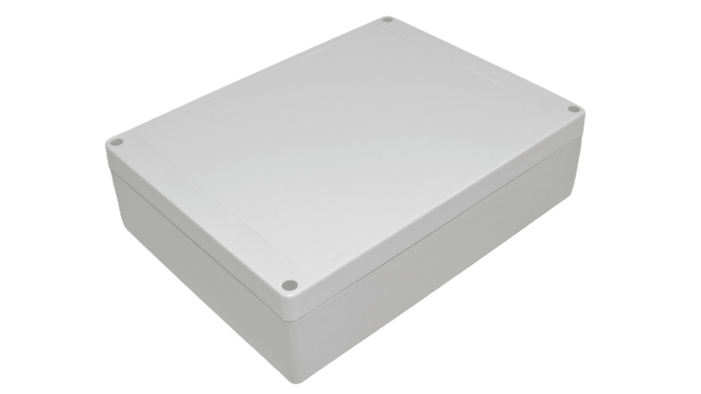 Caja de uso general Hammond de Policarbonato Gris claro, 220 x 165 x 60mm, IP65