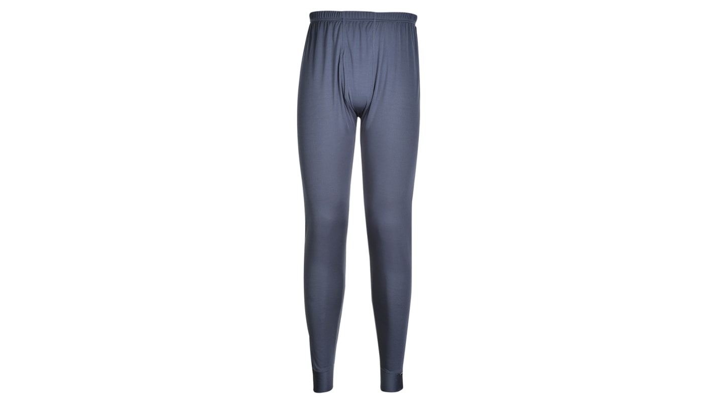 Portwest Anthracite 100% Polyester Thermal Long Johns, S