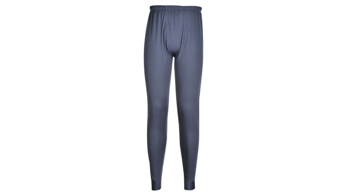 Portwest Anthracite 100% Polyester Thermal Long Johns, Double Extra Large