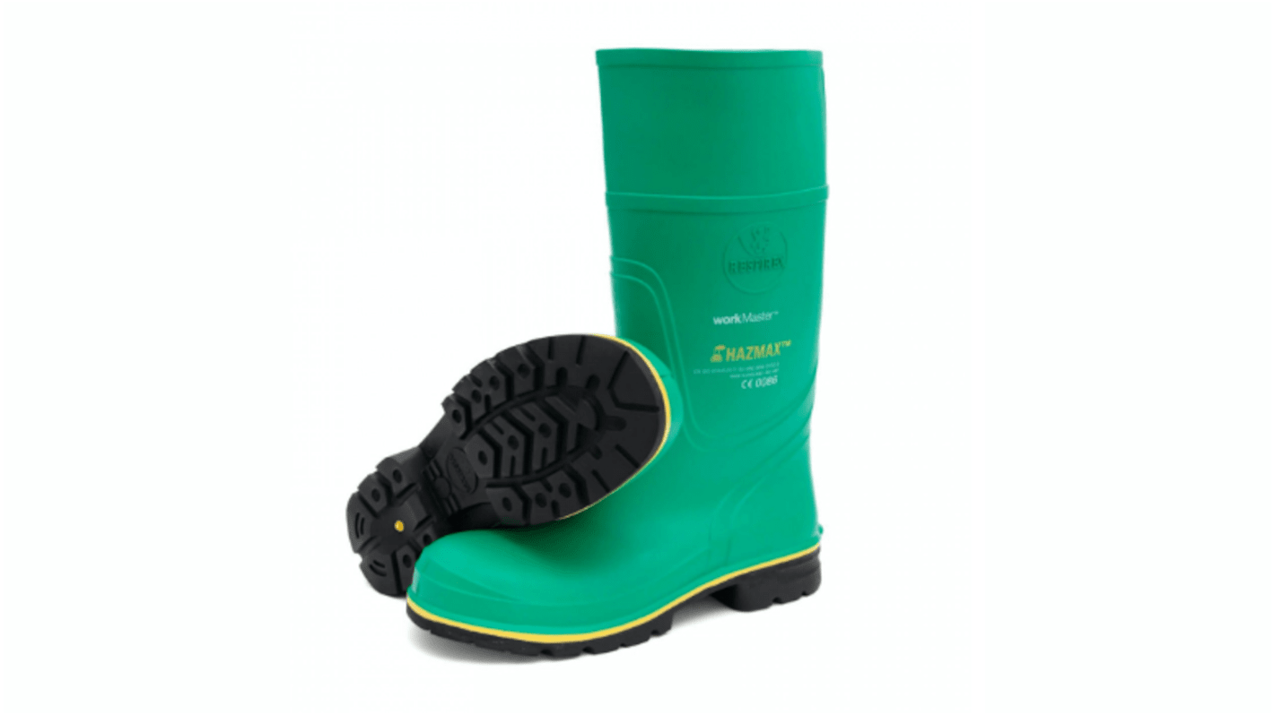 Goliath Hazmax, Unisex, Sicherheitsstiefel Grün, mit Stahl-Schutzkappe, ESD-sicher, Größe 35 / UK 3