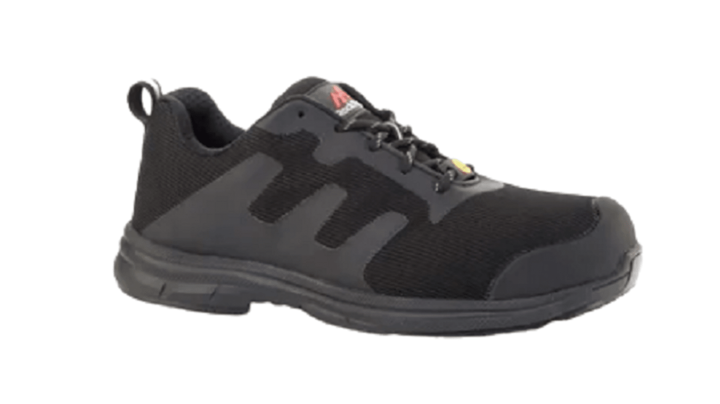 RF00812 Goliath Faradri Unisex Black Toe Capped Safety Shoes, UK 12