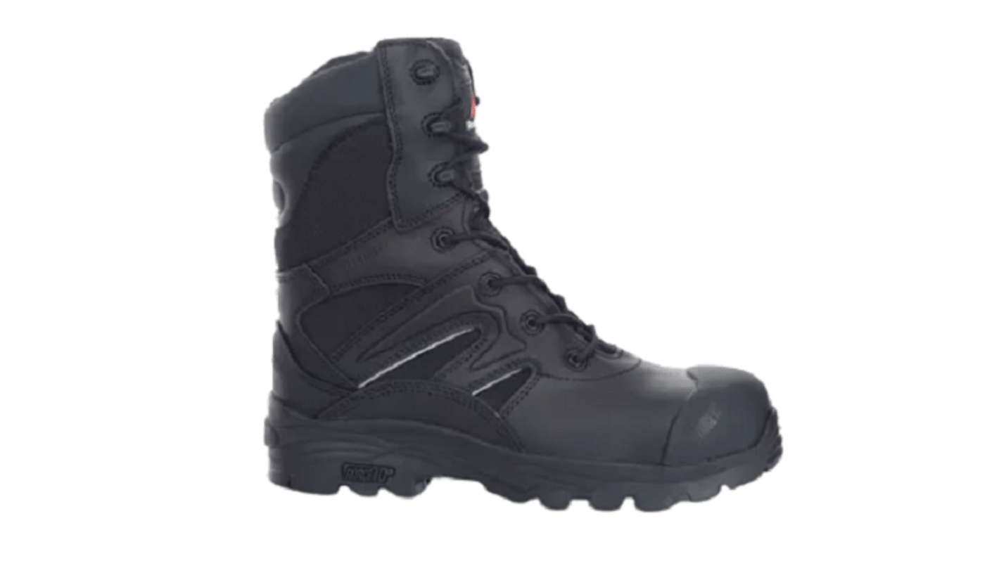 Goliath Titanium Black Fibreglass Toe Capped Unisex Safety Boot, UK 4, EU 37