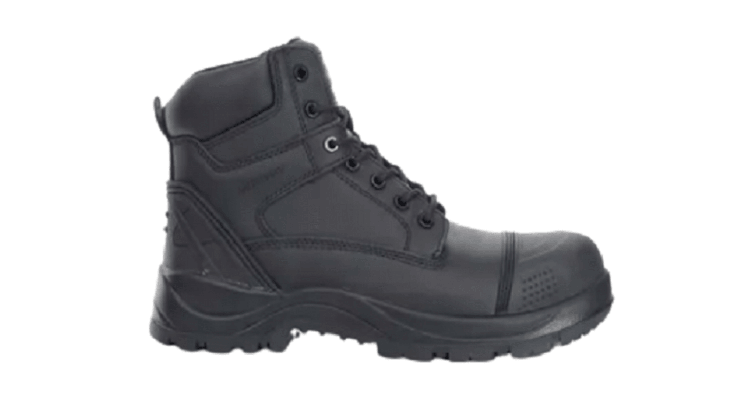 Magnum Slate Black Fibreglass Toe Capped Unisex Safety Boot, UK 9, EU 43