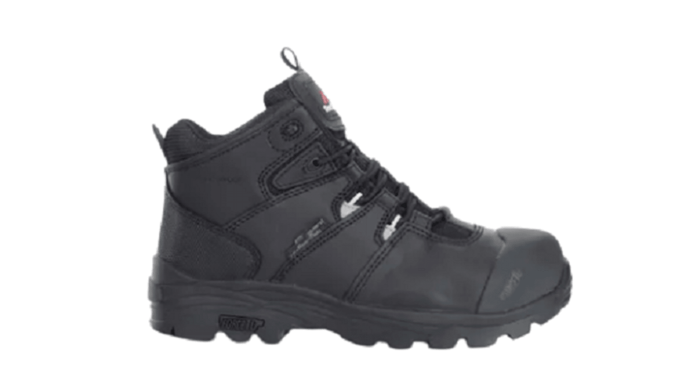 Magnum Rhyolite Black Fibreglass Toe Capped Unisex Safety Boot, UK 12, EU 47