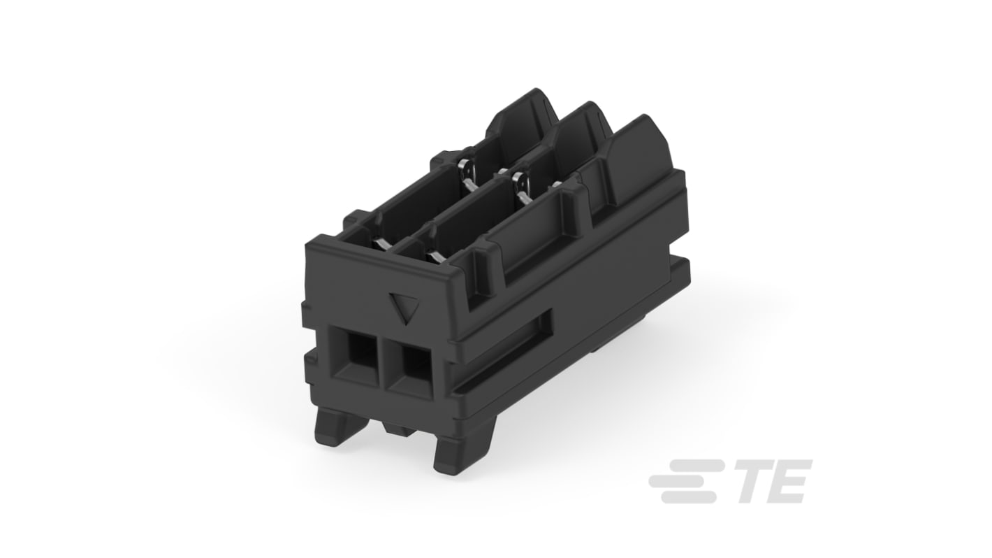 TE Connectivity MICRO CT Series Straight Cable Mount, IDC PCB Socket, 2-Contact, 1-Row, 1.2mm Pitch, IDC Termination