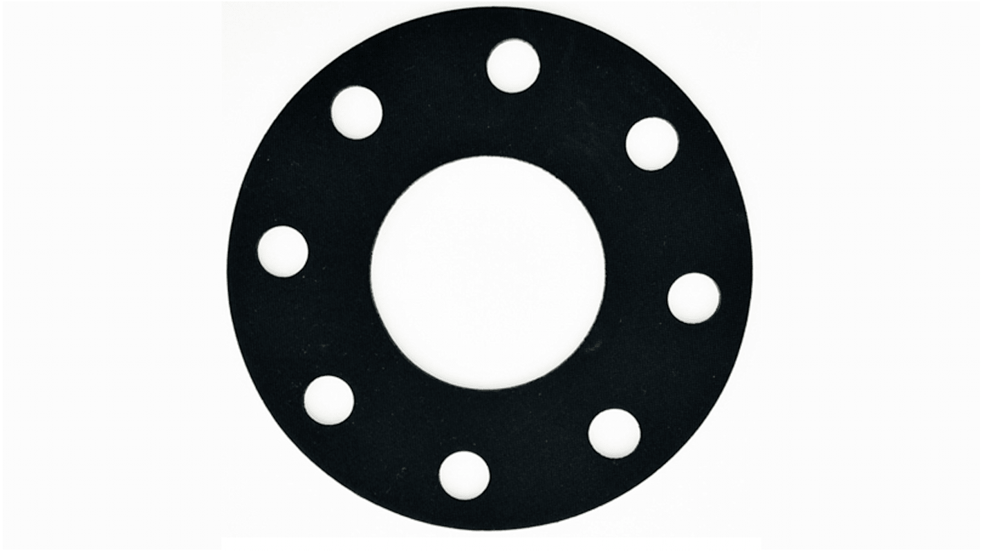 RS PRO EPDM Full Face Gasket, 141mm Bore, 254mm Outer Diameter