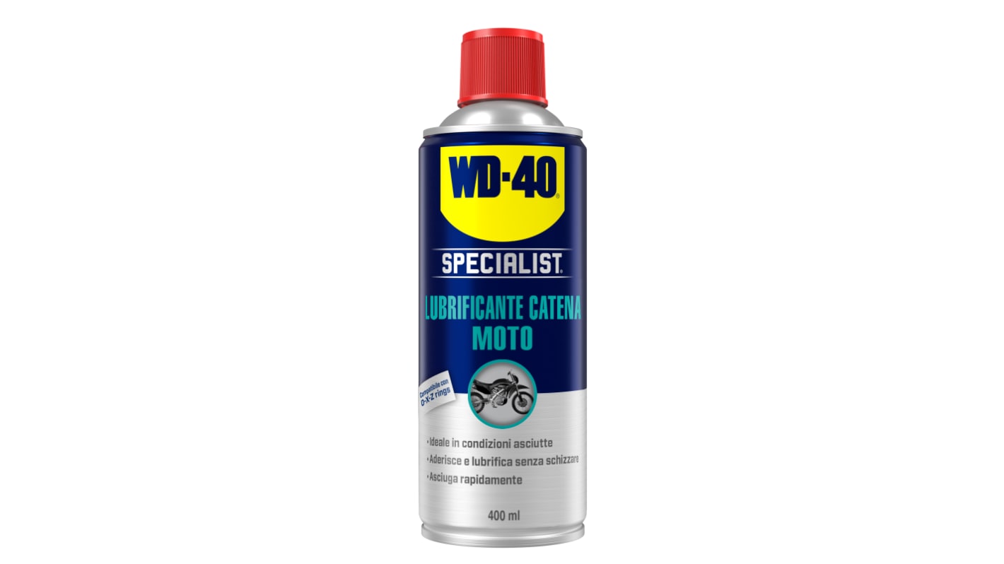 WD-40 Specialist Lubrificante Catena Moto Condizioni Asciutte da 400 ml