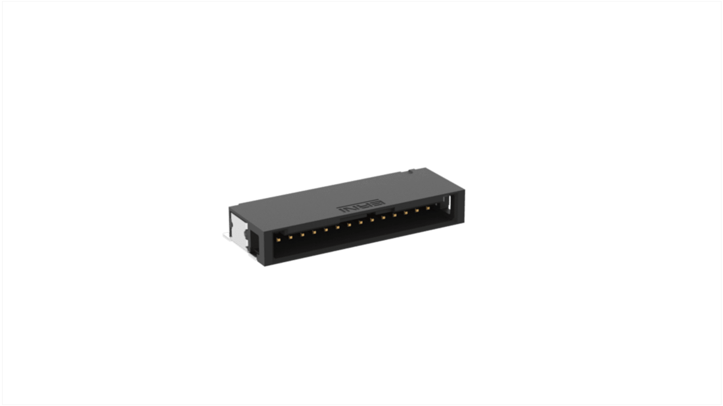 Konektor IDC, rozteč: 1.27mm, počet kontaktů: 14, počet řad: 1, Samec, Kabelová montáž