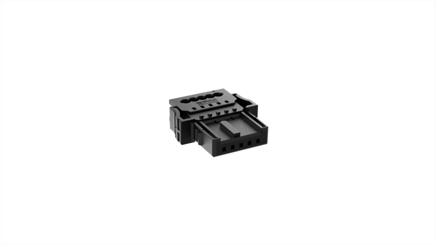 ERNI 5-Way IDC Connector Socket for Cable Mount, 1-Row